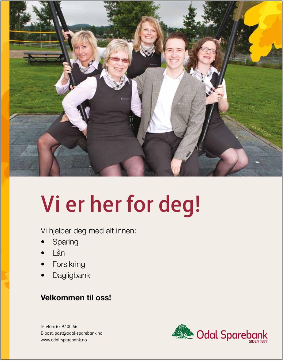 Forsikring Dagligbank Velkommen til oss!