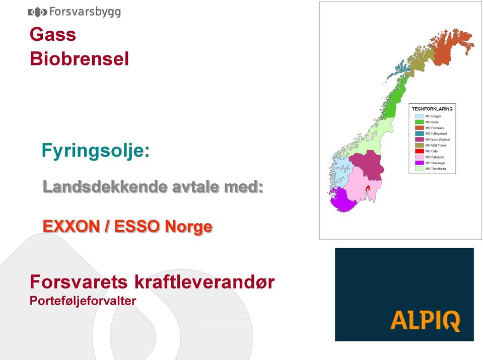 EXXON / ESSO Norge Forsvarets