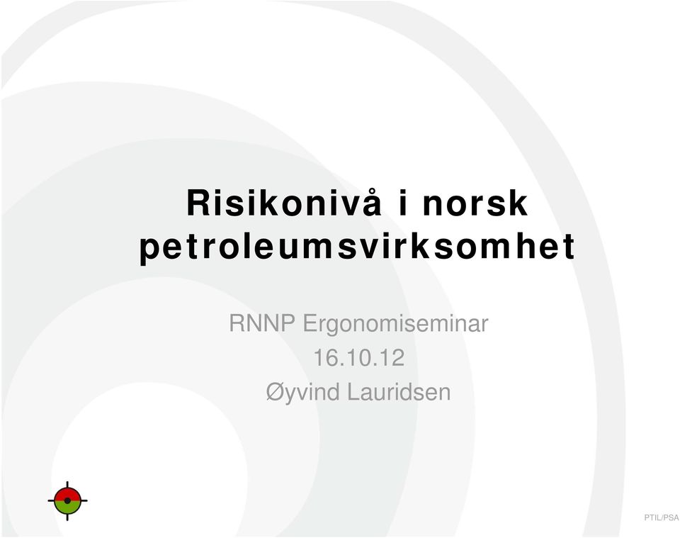 RNNP Ergonomiseminar