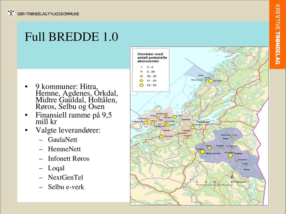 Gauldal, Holtålen, Røros, Selbu og Osen Finansiell