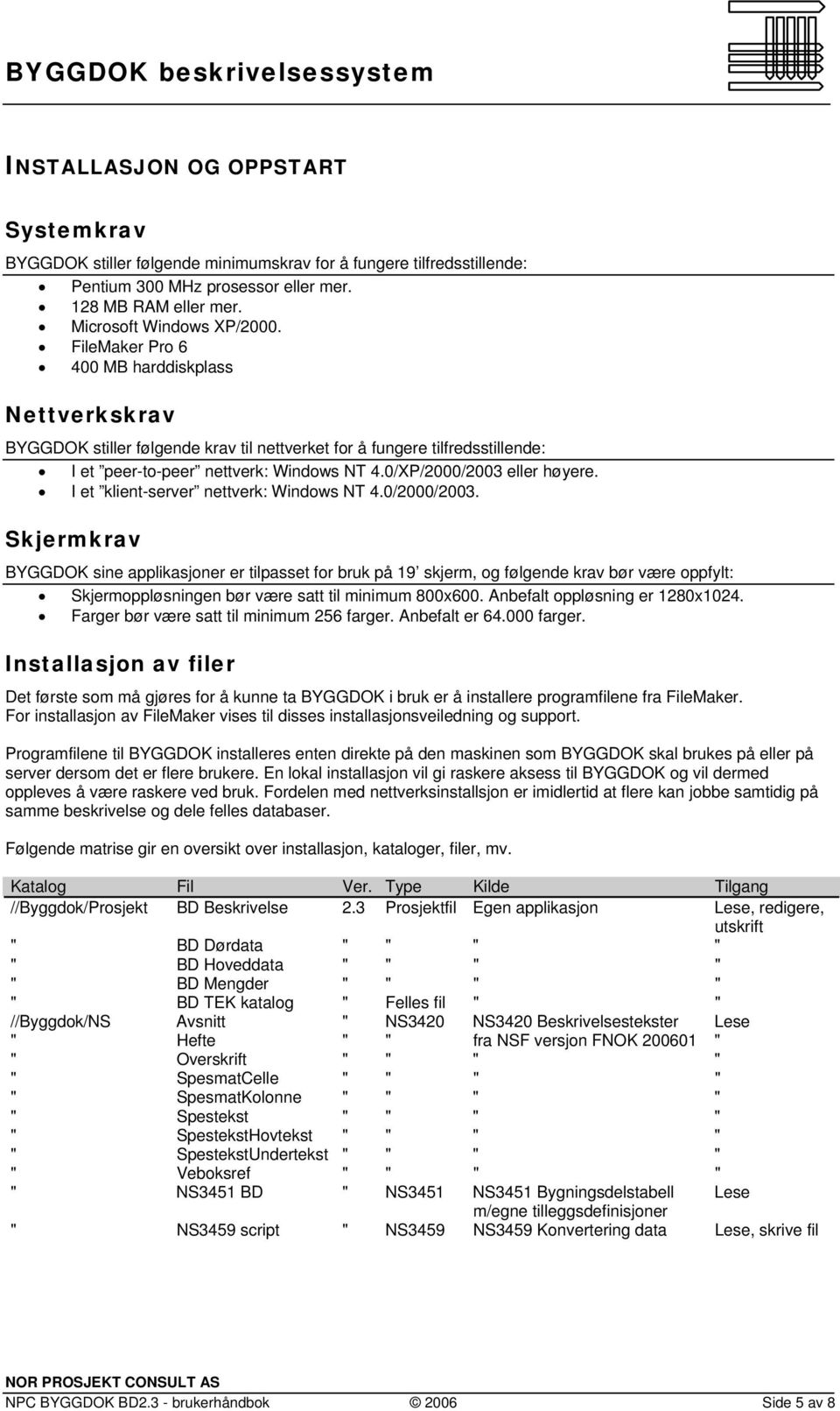 I et klient-server nettverk: Windows NT 4.0/2000/2003.