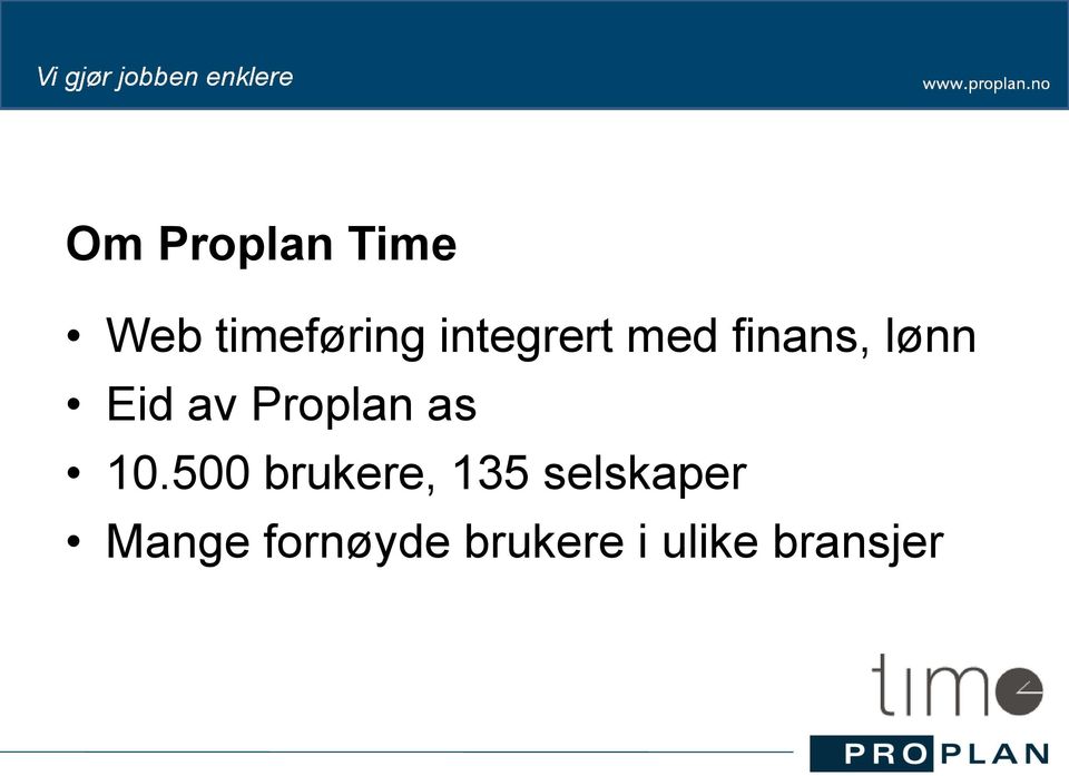 Proplan as 10.