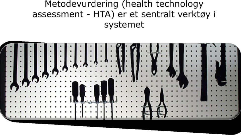 assessment - HTA) er