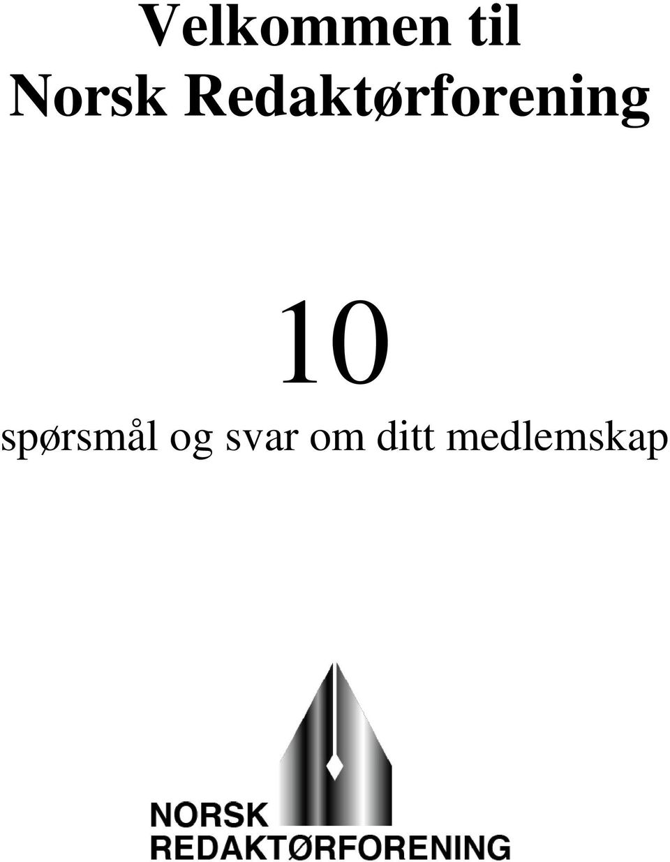 Redaktørforening