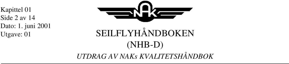 SEILFLYHÅNDBOKEN