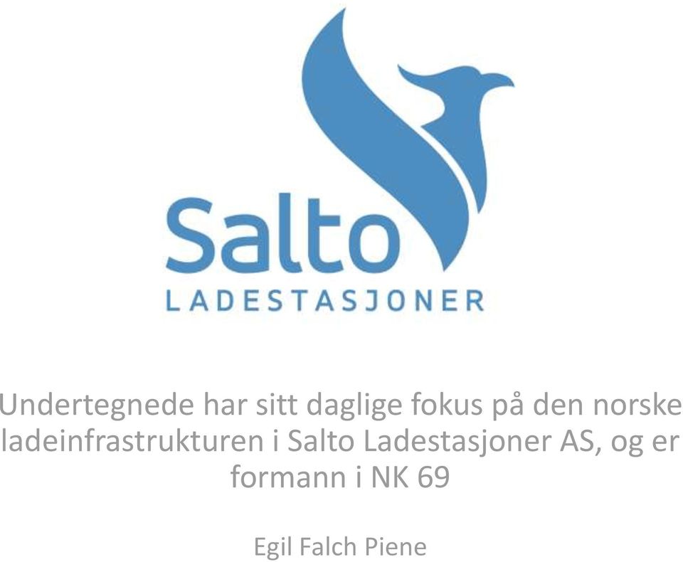 ladeinfrastrukturen i Salto