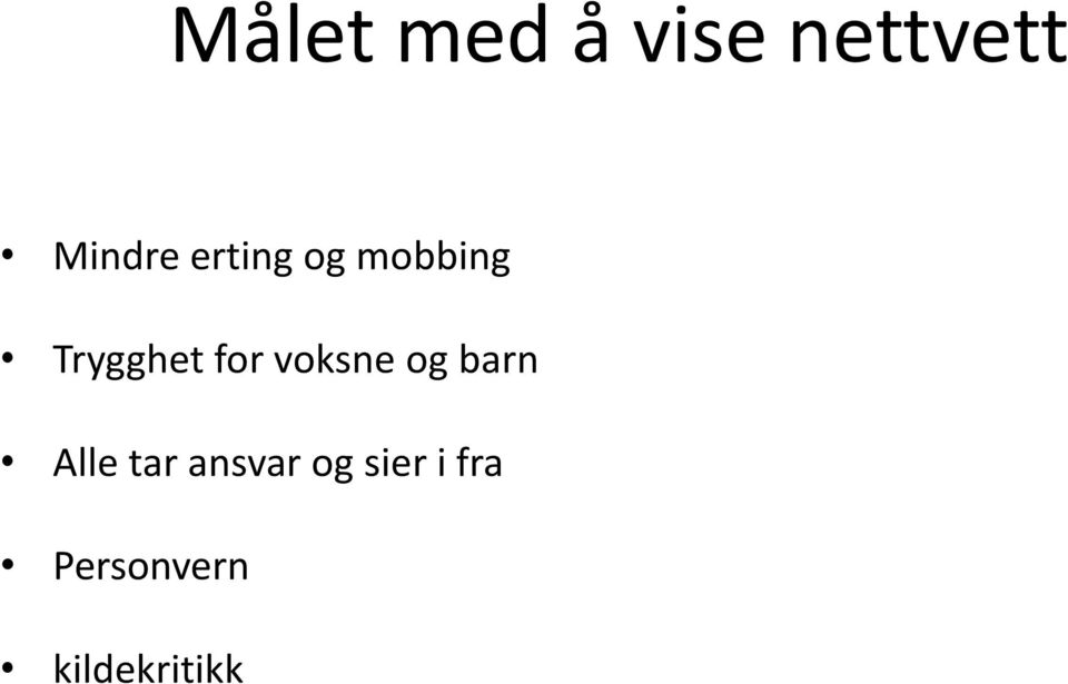 voksne og barn Alle tar ansvar