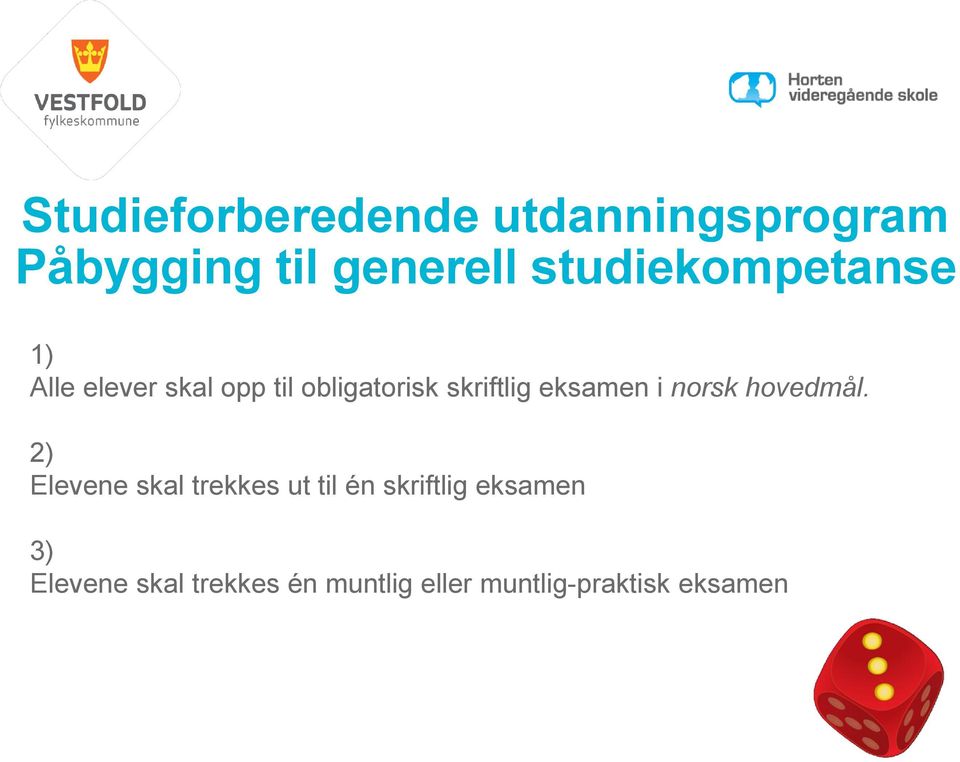 eksamen i norsk hovedmål.