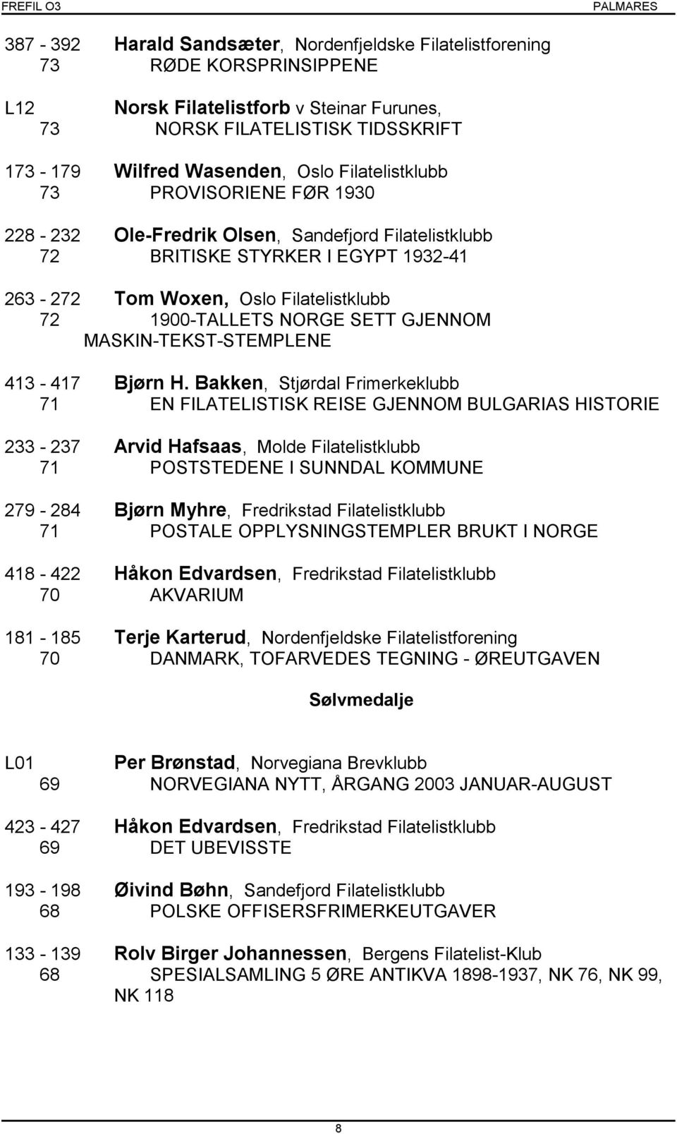 GJENNOM MASKIN-TEKST-STEMPLENE 413-417 Bjørn H.