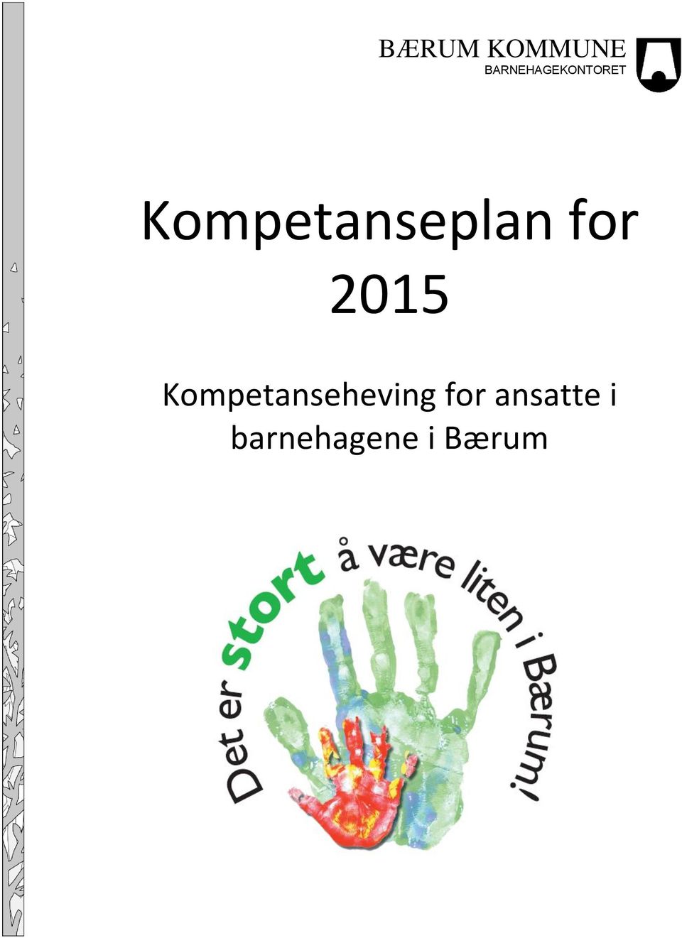 Kompetanseplan for 2015