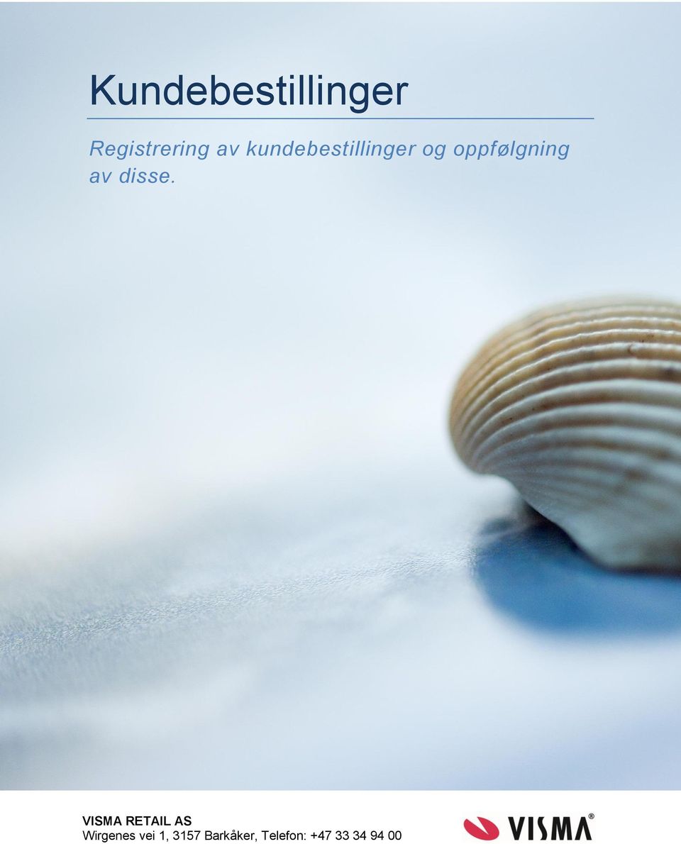 kundebestillinger