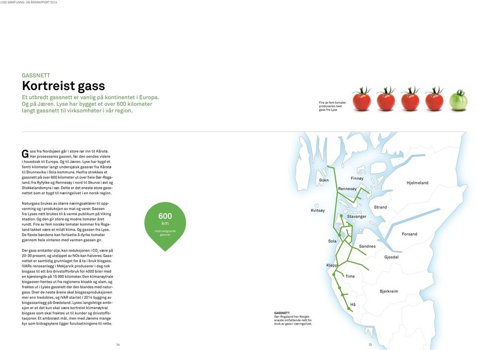 Lyse har bygd et femti kilometer langt undersjøisk gassrør fra Kårstø til Brunnevika i Sola kommune.
