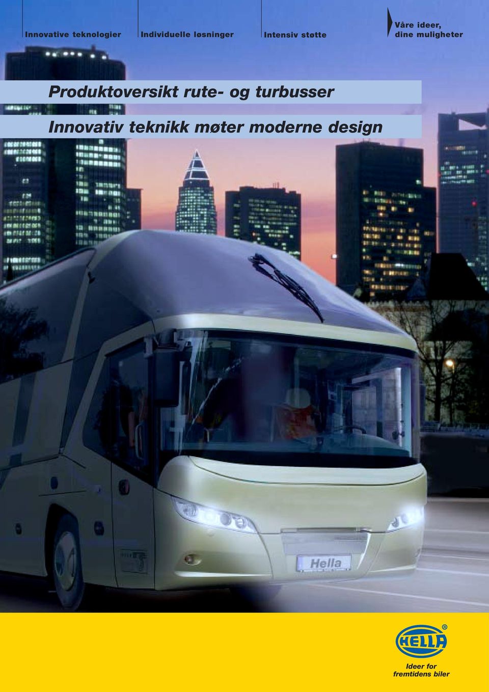 Produktoversikt rute- og turbusser Innovativ
