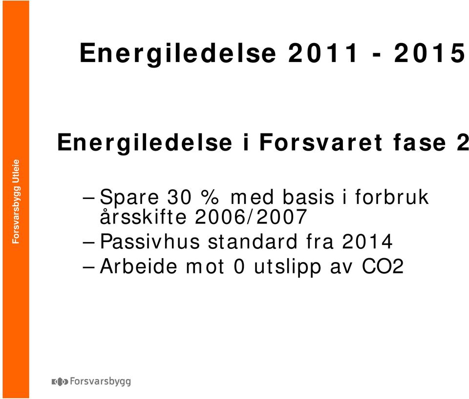 forbruk årsskifte 2006/2007 Passivhus