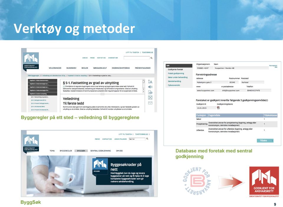 byggereglene Database med