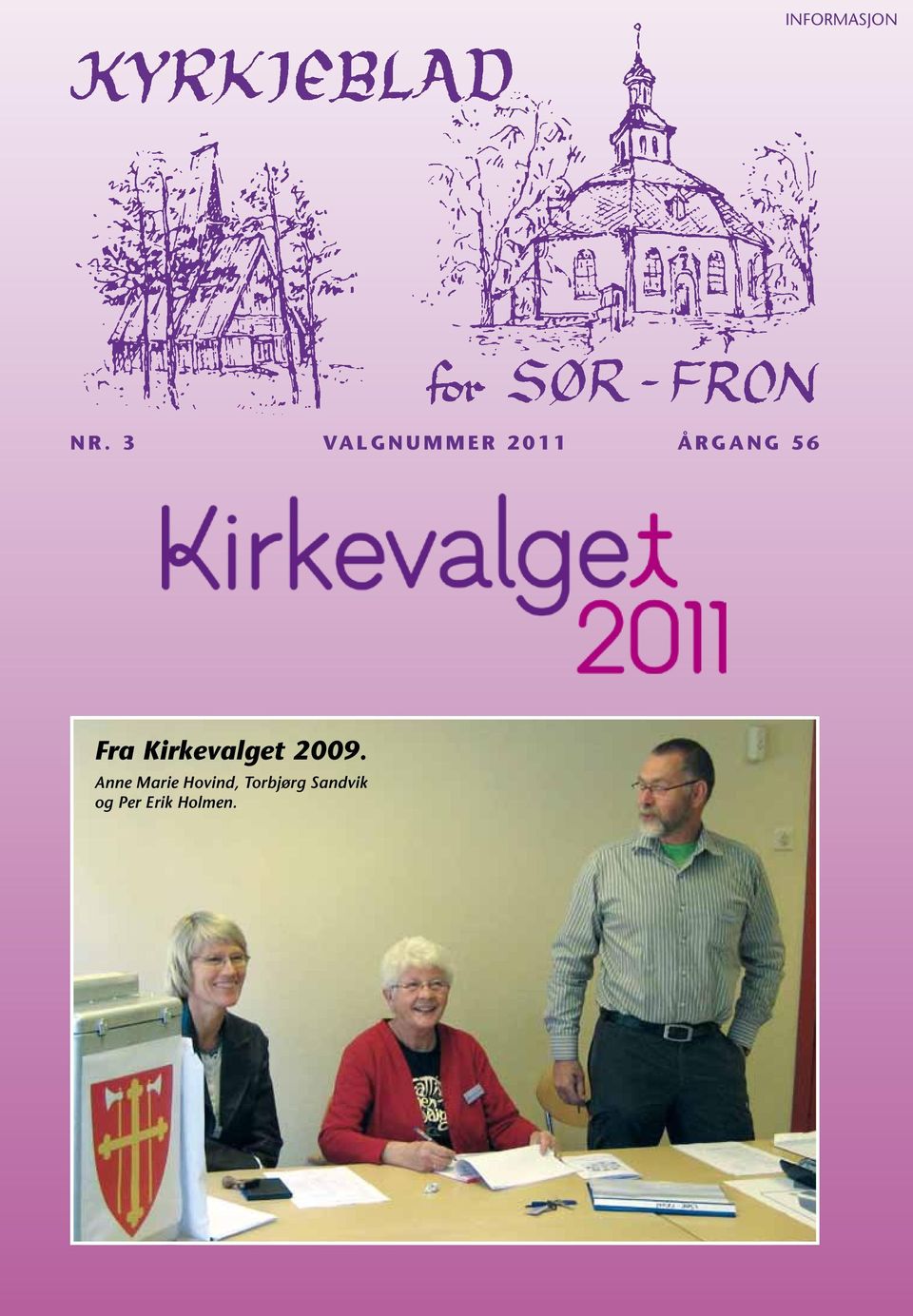 Fra Kirkevalget 2009.