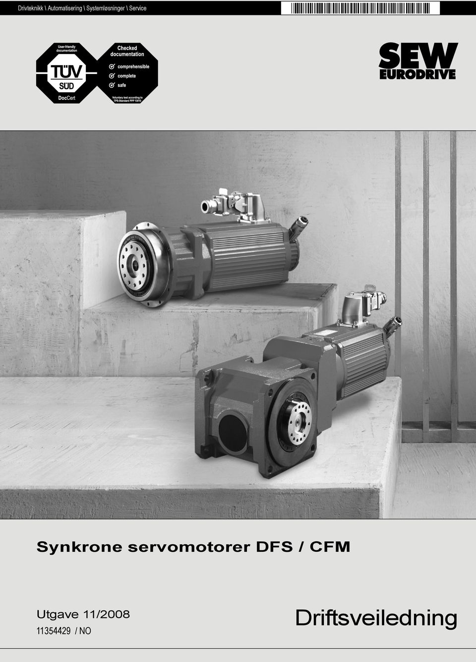 Synkrone servomotorer DFS / CFM