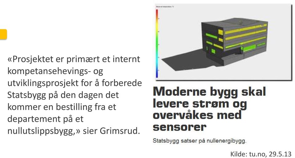 dagen det kommer en bestilling fra et departement på