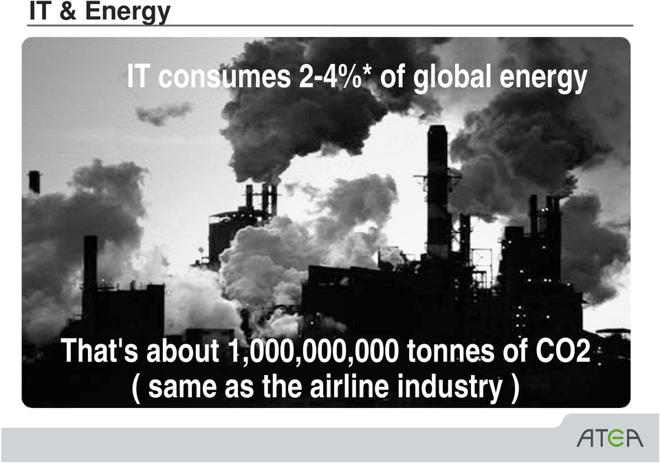 1,000,000,000 tonnes of CO2 (