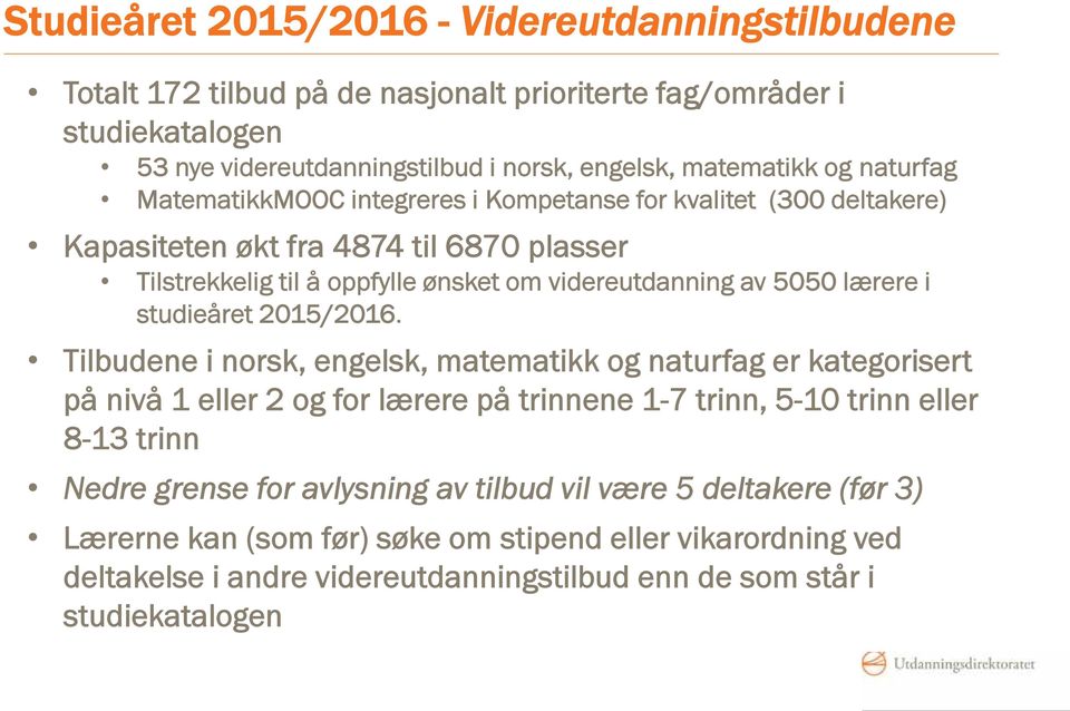 lærere i studieåret 2015/2016.