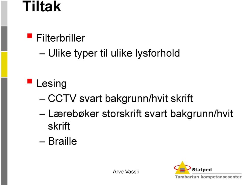 bakgrunn/hvit skrift Lærebøker