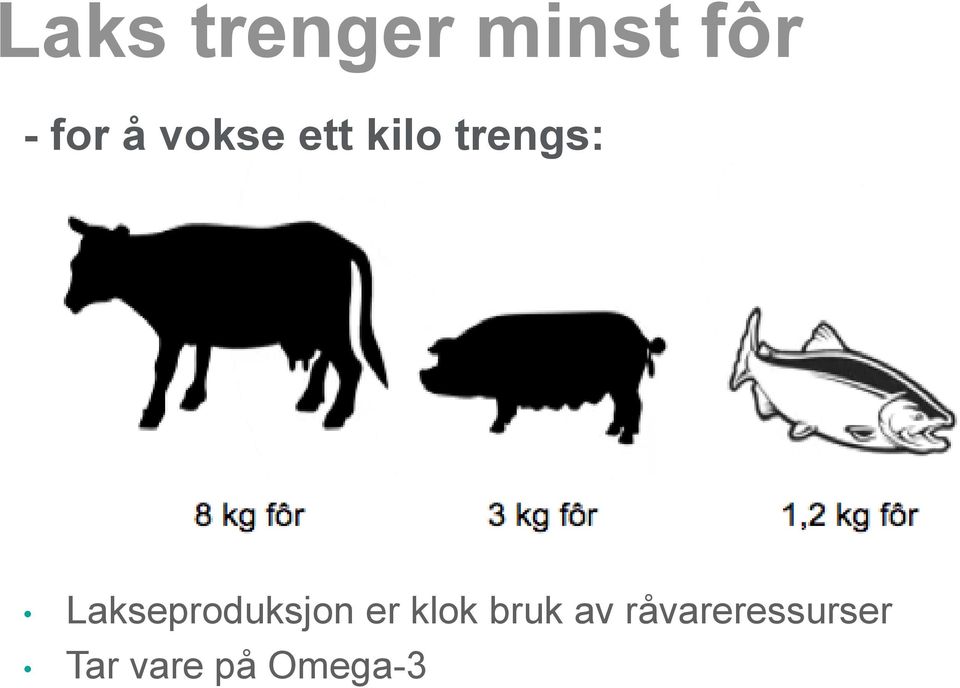 Lakseproduksjon er klok bruk