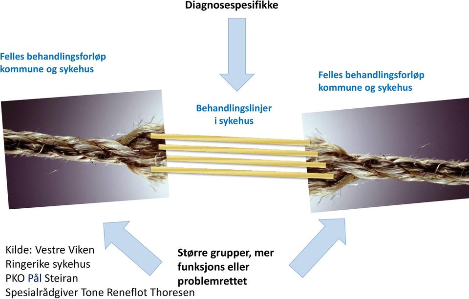 Kilde: Vestre Viken Større grupper, mer Ringerike sykehus funksjons