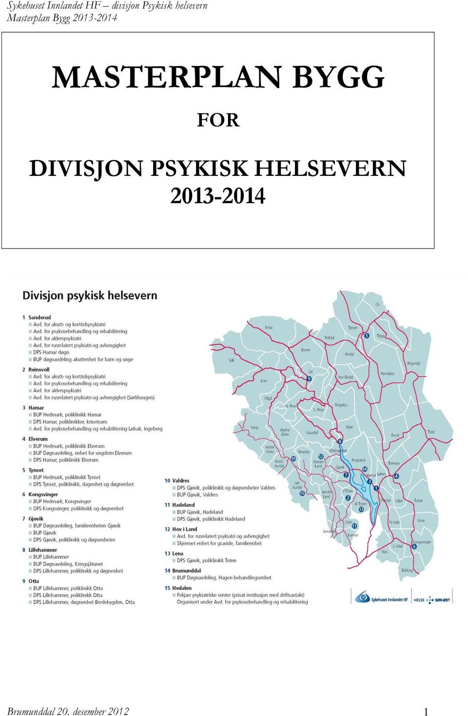 HELSEVERN 2013-2014