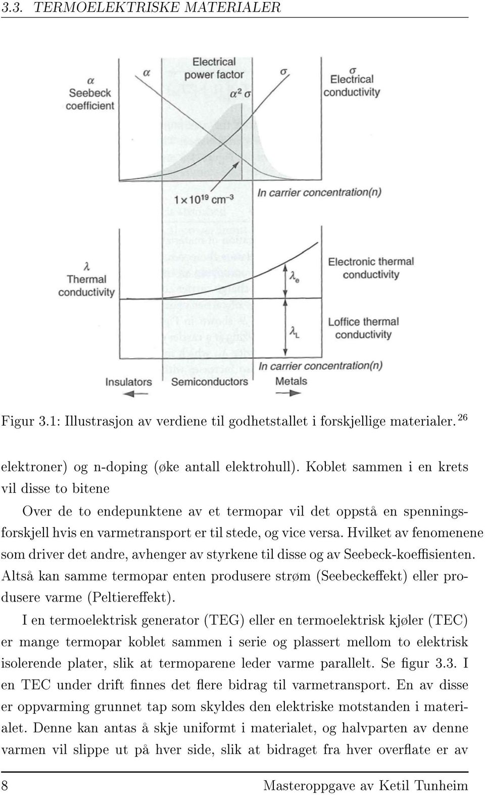 Hvilket av fenomenene som driver det andre, avhenger av styrkene til disse og av Seebeck-koesienten. Altså kan samme termopar enten produsere strøm (Seebeckeekt) eller produsere varme (Peltiereekt).