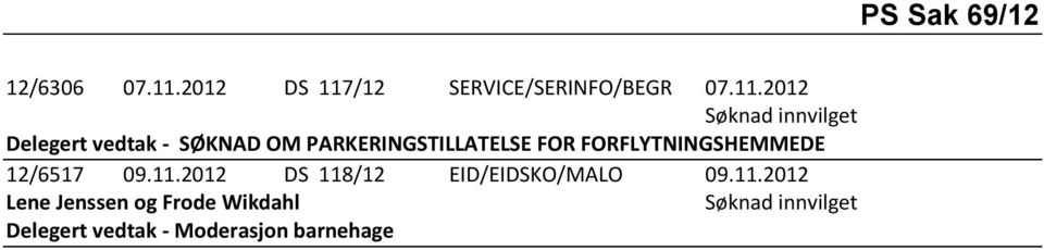 /12 SERVICE/SERINFO/BEGR 07.11.