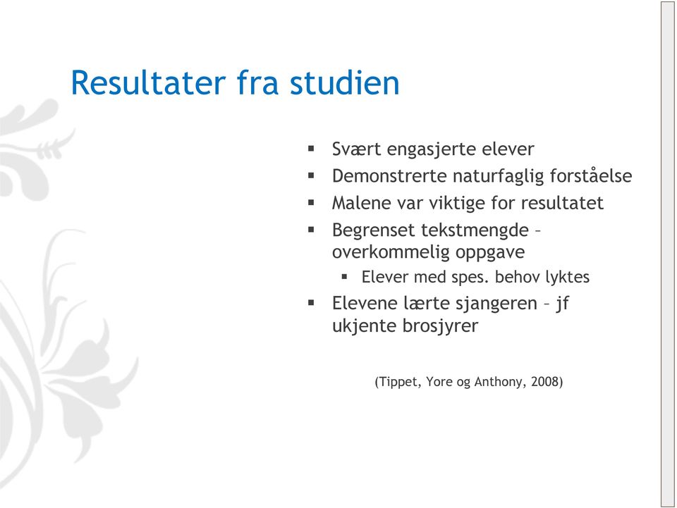 tekstmengde overkommelig oppgave Elever med spes.