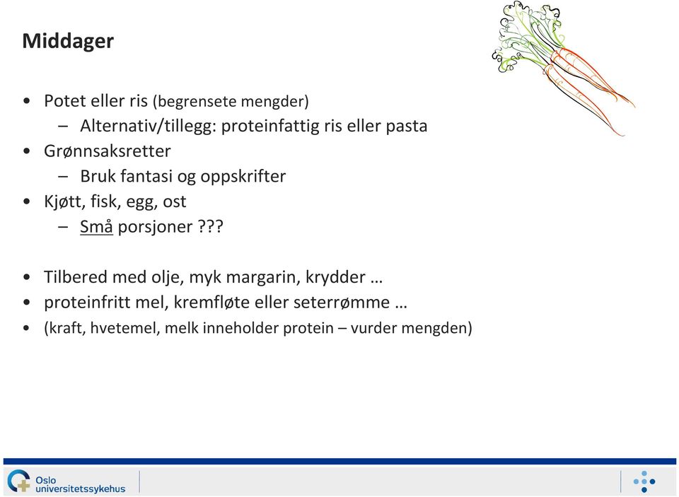 ost Småporsjoner?