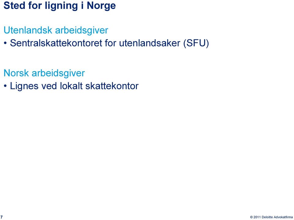 for utenlandsaker (SFU) Norsk