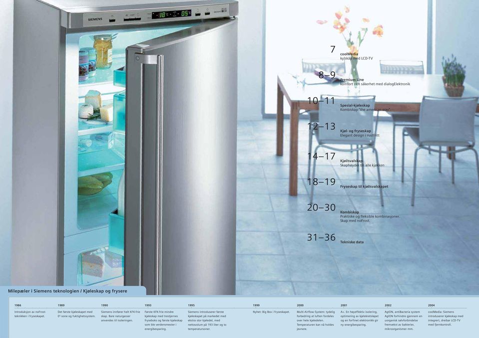 Kjøleskap og frysere 2004/ PDF Gratis nedlasting