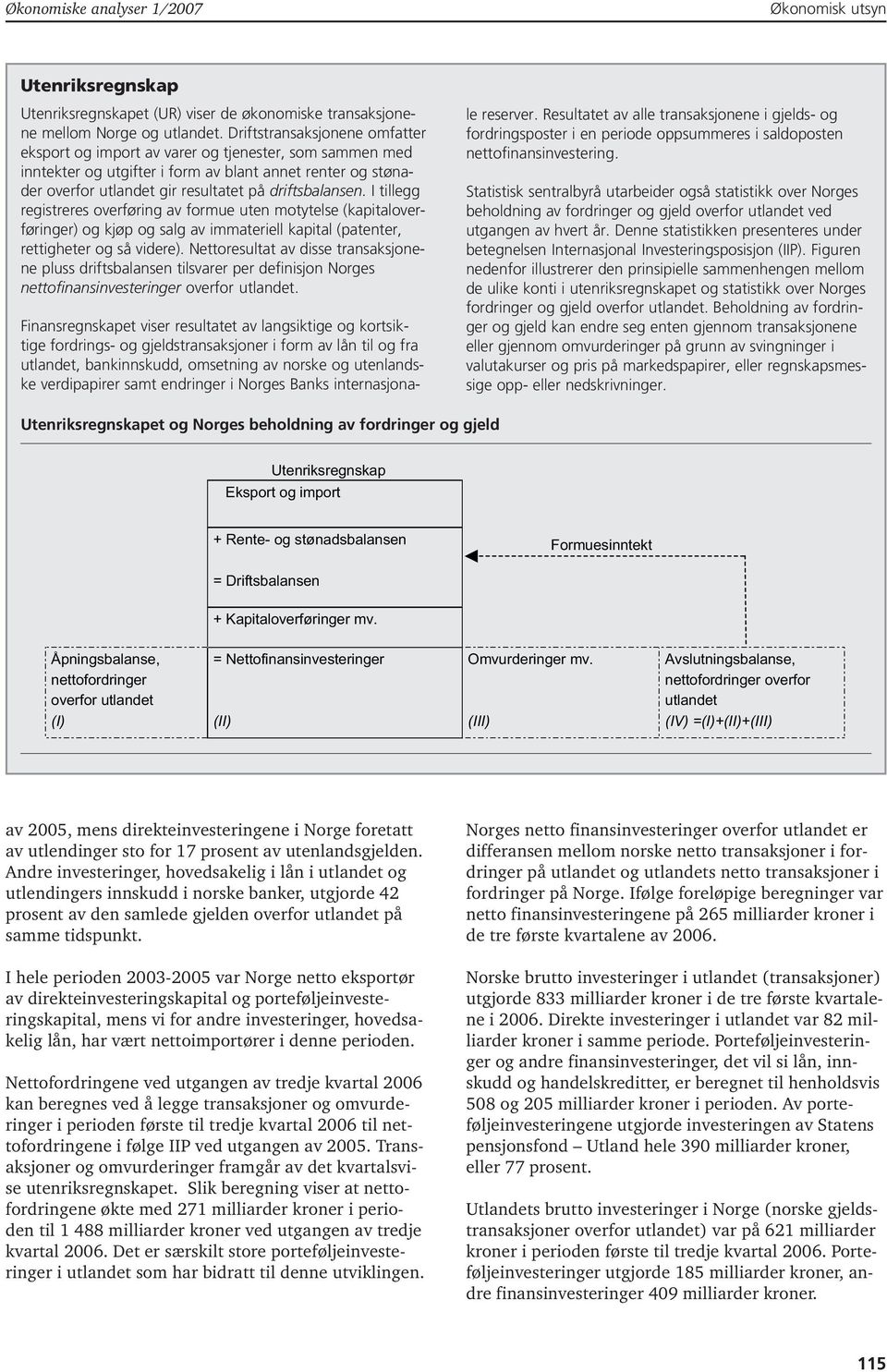 I tillegg registreres overføring av formue uten motytelse (kapitaloverføringer) og kjøp og salg av immateriell kapital (patenter, rettigheter og så videre).