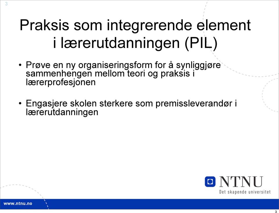 sammenhengen mellom teori og praksis i lærerprofesjonen