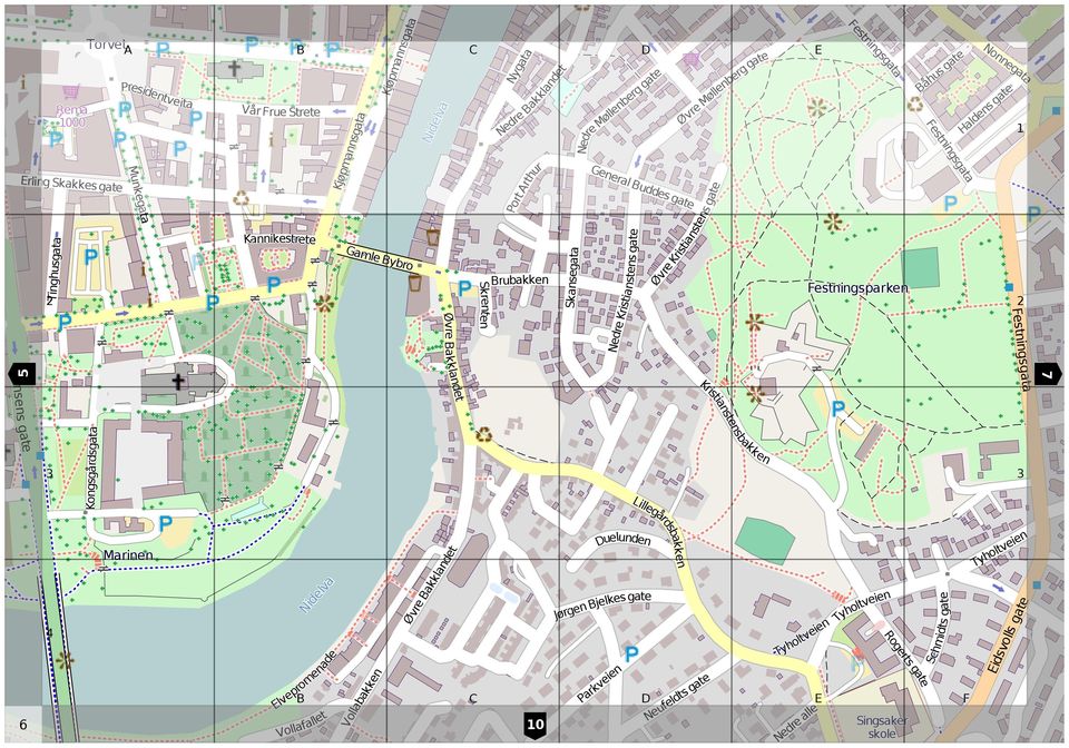 gate estningsgata åhus gate estningsgata Nonnegata Haldens gate estningsparken 2 2 estningsgata 7 Prinsens gate Kristianstensbakken Kongsgårdsgata 3 3 Marinen Nidelva