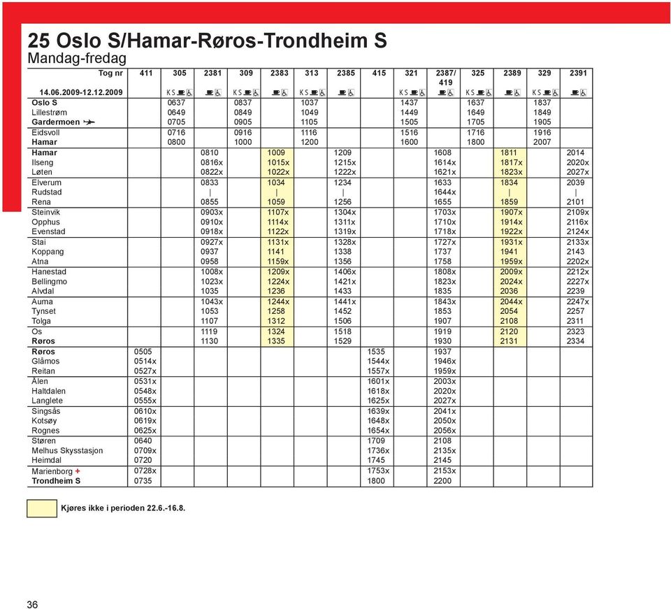 0800 1000 1200 1600 1800 2007 Hamar 0810 1009 1209 1608 1811 2014 Ilseng 0816x 1015x 1215x 1614x 1817x 2020x Løten 0822x 1022x 1222x 1621x 1823x 2027x Elverum 0833 1034 1234 1633 1834 2039 Rudstad