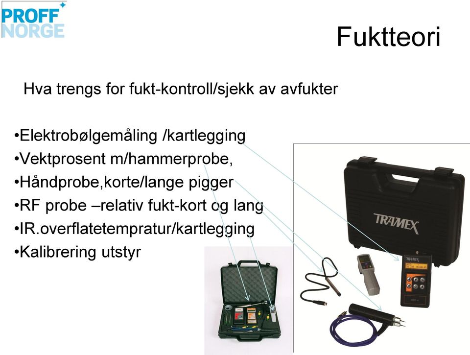 m/hammerprobe, Håndprobe,korte/lange pigger RF probe