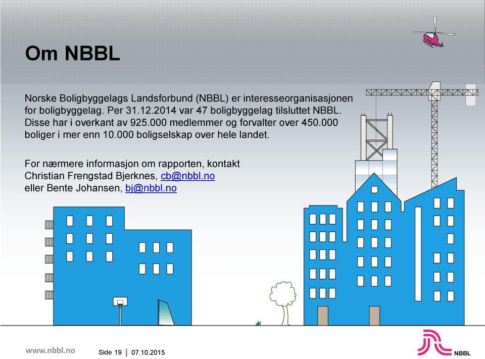 000 medlemmer og forvalter over 450.000 boliger i mer enn 10.000 boligselskap over hele landet.