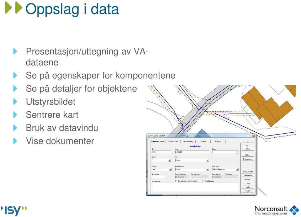 Se på detaljer for objektene Utstyrsbildet