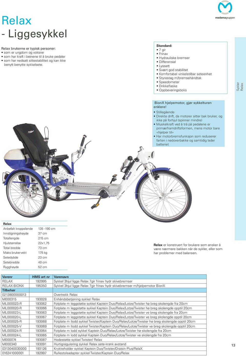 Relax BionX hjelpemotor, gjør sykkelturen enklere!