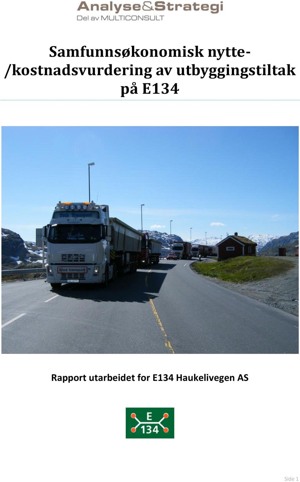 utbyggingstiltak på E134