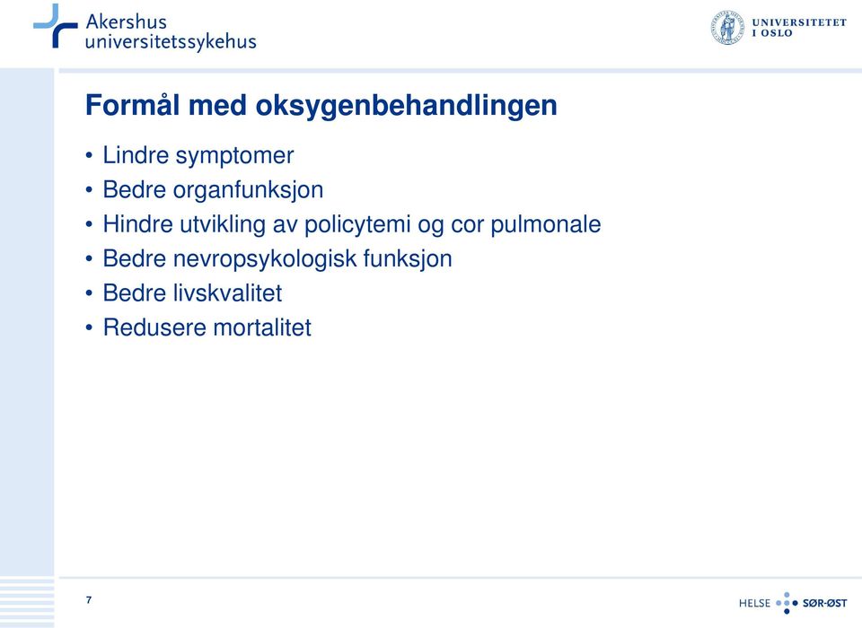 av policytemi og cor pulmonale Bedre