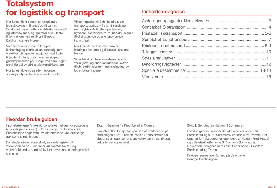 Våre terminaler utfører alle typer innhenting og distribusjon, samtidig som vi dekker viktige destinasjoner med faste linjebiler.