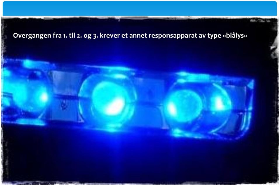 krever et annet