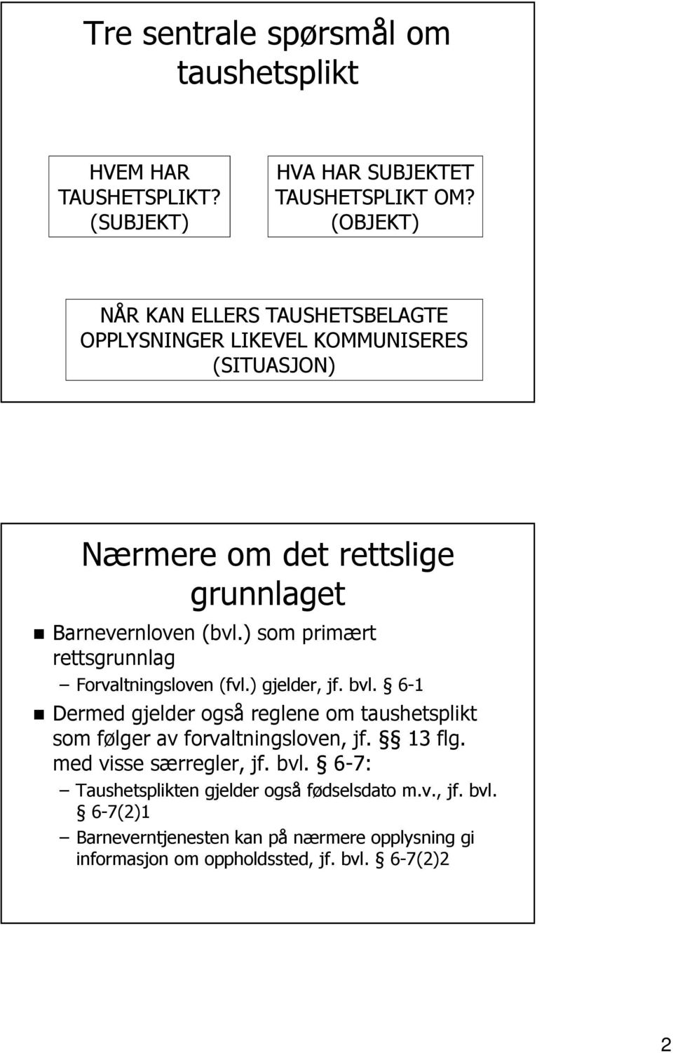 ) som primært rettsgrunnlag Forvaltningsloven (fvl.) gjelder, jf. bvl.