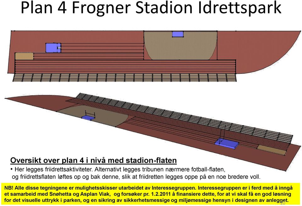 Alle disse tegningene er mulighetsskisser utarbeidet av Interessegruppen.