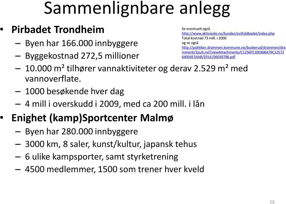 nsf/viewattachments/c1256fe10036ba79c12572 64004E34AB/$FILE/06039788.pdf 10.000 m² tilhører vannaktiviteter og derav 2.529 m² med vannoverflate.