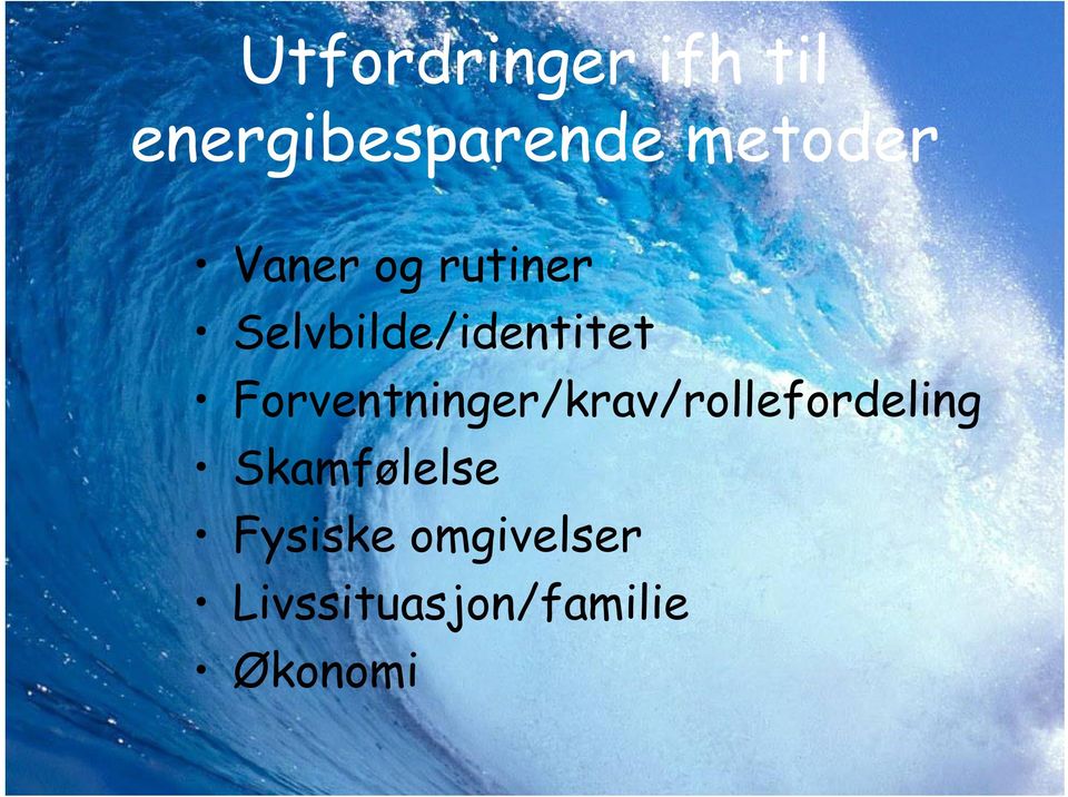 Forventninger/krav/rollefordeling